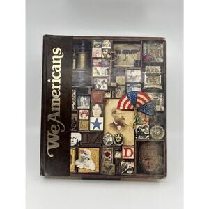 Vintage "We Americans", 1975, Oversize HC, National Geographic